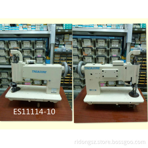 90% NEW TREASURE BRAND ES1114-10 SINGLE NEEDLE HANDLE OPERATION EMBROIDRY MACHINE